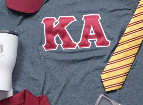 A KA shirt, hat and various other merchandise