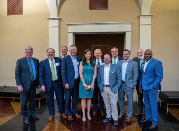 Past presidents of the National Alumni Association attended the inaugural Past Presidents Dinner.