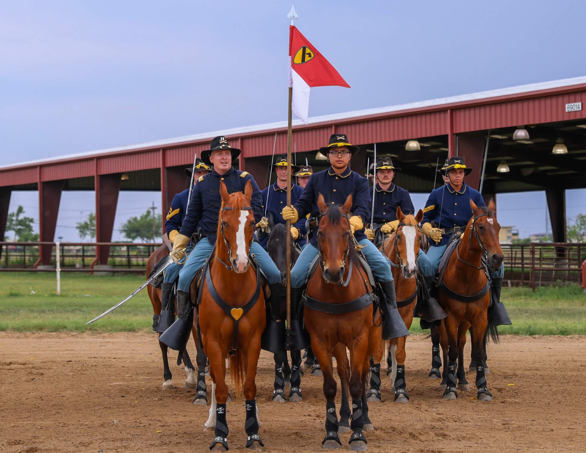 VMI Alumnus Leads Horse Calvary Detachment for U.S. Army Kappa Alpha