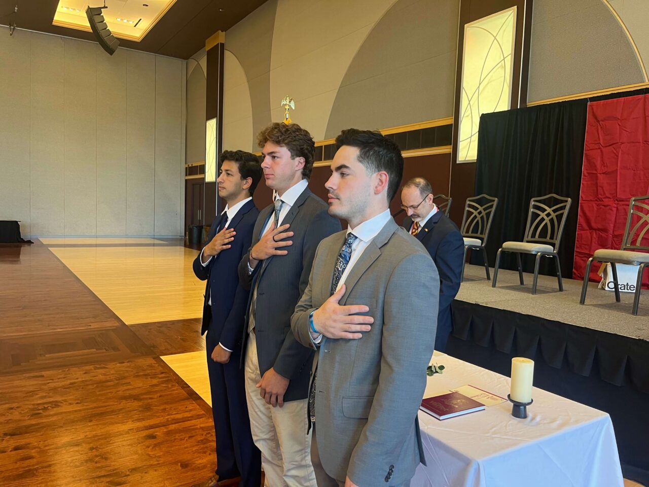 Officers Taking Oath