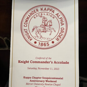 Knight Commander Accolade Program