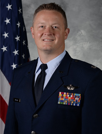 Chris Duncan in uniform