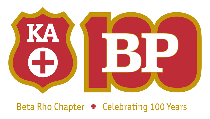 KA Beta Rho 100 logo