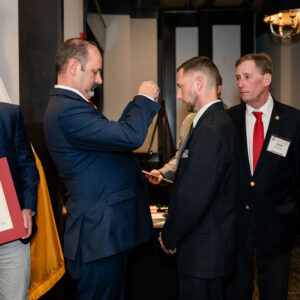 Inductees receiving Court jewel