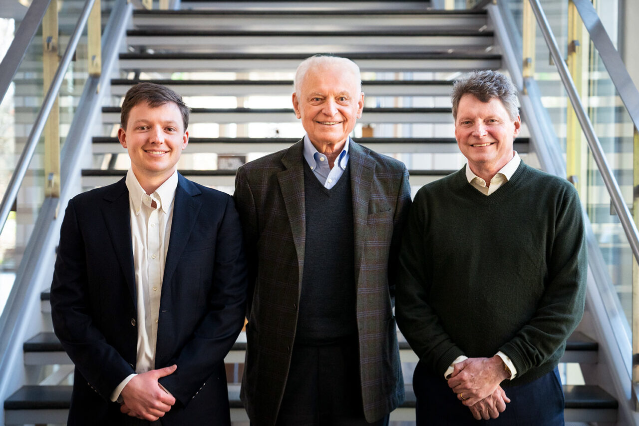 young, elderly, middle-aged man